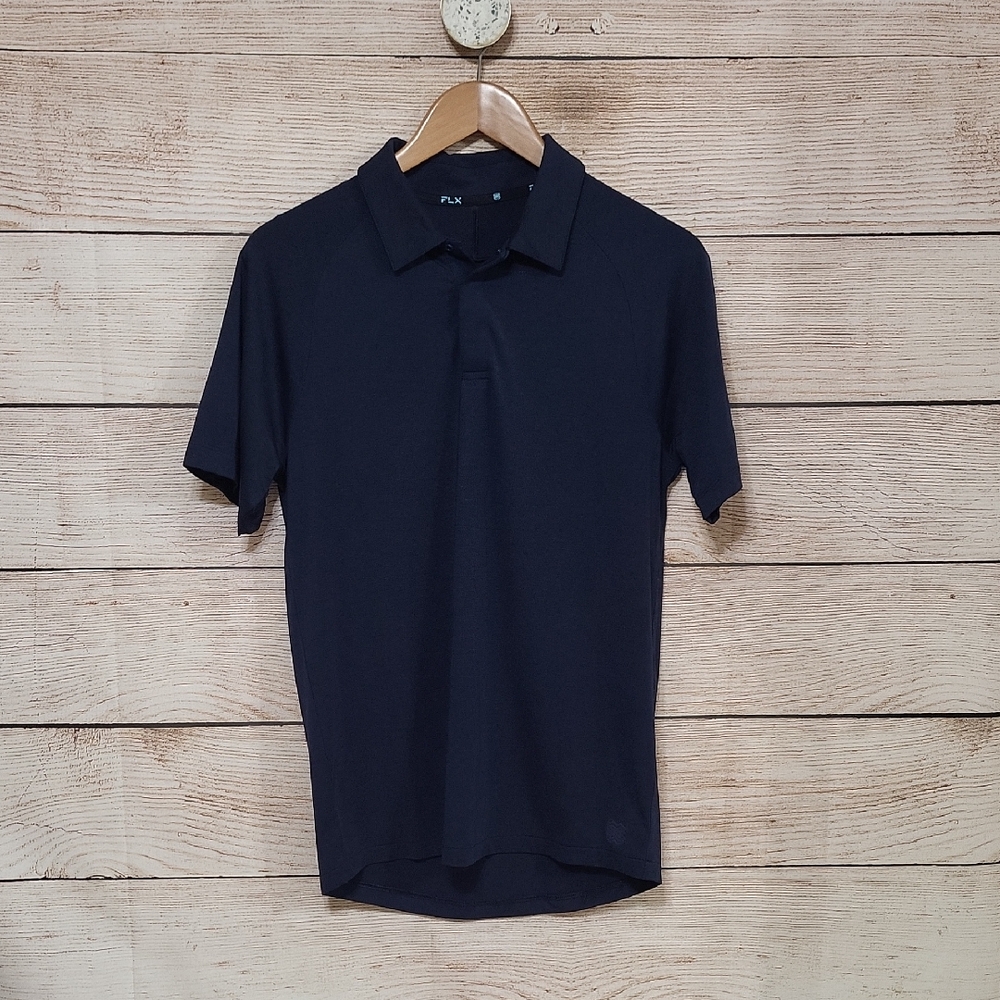 💟 FLX Men's S Polo Short Sleeve Casual Golf Shirt
